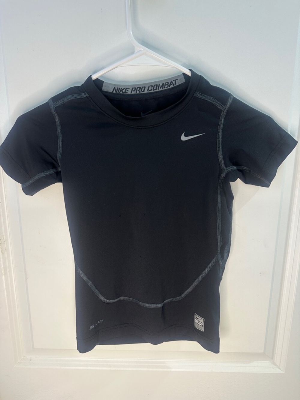 Nike Black Short Sleeve Dri-FIT Performance Top - Kids Size Small